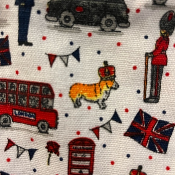 Millie Green London Tote Bag Corgi - Picture 2 of 6